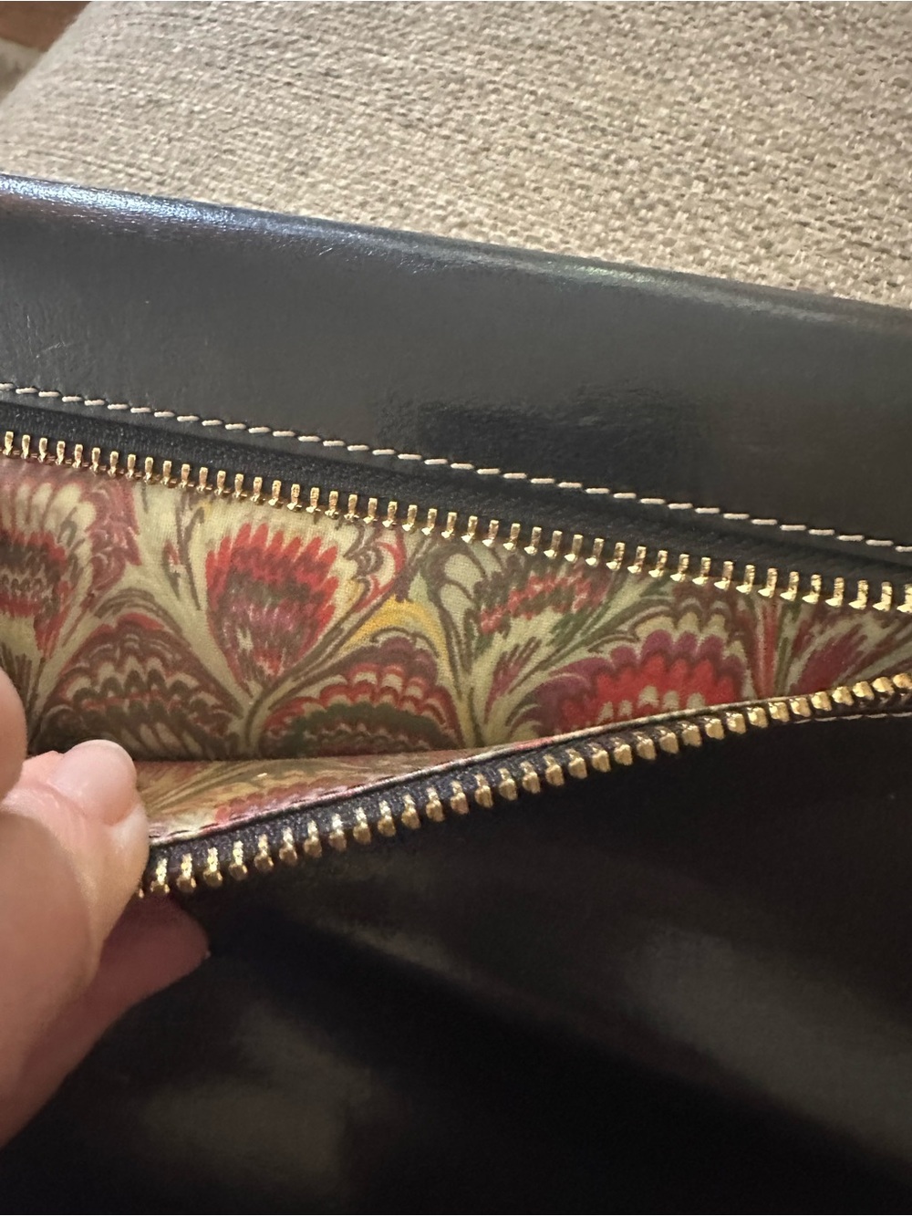 Dooney & Bourke Black Leather Satchel with Matching Continental Wallet - Picture 11 of 16
